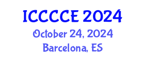 International Conference on Communication, Control and Computer Engineering (ICCCCE) October 24, 2024 - Barcelona, Spain