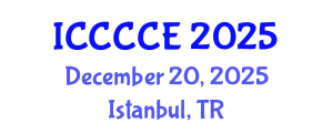 International Conference on Communication, Control and Computer Engineering (ICCCCE) December 20, 2025 - Istanbul, Turkey