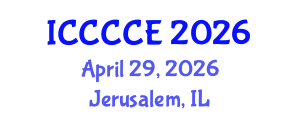 International Conference on Communication, Control and Computer Engineering (ICCCCE) April 29, 2026 - Jerusalem, Israel