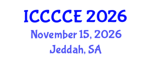 International Conference on Communication, Control and Computer Engineering (ICCCCE) November 15, 2026 - Jeddah, Saudi Arabia