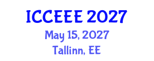International Conference on Communication, Electrical and Electronics Engineering (ICCEEE) May 15, 2027 - Tallinn, Estonia