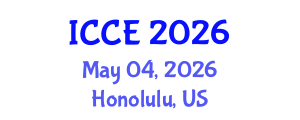 International Conference on Communication Engineering (ICCE) May 04, 2026 - Honolulu, United States International Conference on Communication Engineering (ICCE) May 04, 2026 - Honolulu, United States