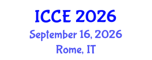 International Conference on Communication Engineering (ICCE) September 16, 2026 - Rome, Italy