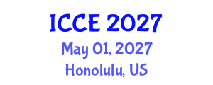 International Conference on Communication Engineering (ICCE) May 01, 2027 - Honolulu, United States International Conference on Communication Engineering (ICCE) May 01, 2027 - Honolulu, United States