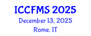 International Conference on Communication, Film and Media Sciences (ICCFMS) December 13, 2025 - Rome, Italy
