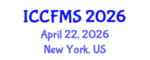 International Conference on Communication, Film and Media Sciences (ICCFMS) April 22, 2026 - New York, United States