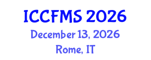 International Conference on Communication, Film and Media Sciences (ICCFMS) December 13, 2026 - Rome, Italy