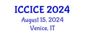 International Conference on Communication, Information and Computer Engineering (ICCICE) August 15, 2024 - Venice, Italy