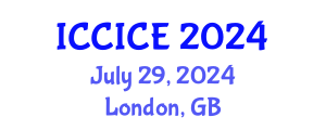 International Conference on Communication, Information and Computer Engineering (ICCICE) July 29, 2024 - London, United Kingdom