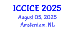 International Conference on Communication, Information and Computer Engineering (ICCICE) August 05, 2025 - Amsterdam, Netherlands