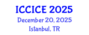 International Conference on Communication, Information and Computer Engineering (ICCICE) December 20, 2025 - Istanbul, Turkey