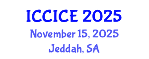 International Conference on Communication, Information and Computer Engineering (ICCICE) November 15, 2025 - Jeddah, Saudi Arabia