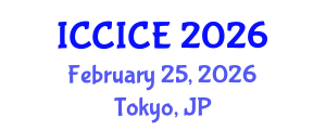International Conference on Communication, Information and Computer Engineering (ICCICE) February 25, 2026 - Tokyo, Japan