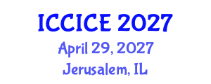 International Conference on Communication, Information and Computer Engineering (ICCICE) April 29, 2027 - Jerusalem, Israel