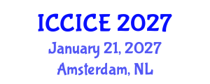 International Conference on Communication, Information and Computer Engineering (ICCICE) January 21, 2027 - Amsterdam, Netherlands