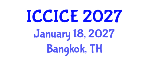 International Conference on Communication, Information and Computer Engineering (ICCICE) January 18, 2027 - Bangkok, Thailand