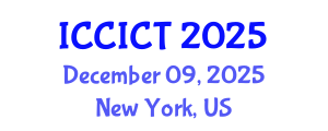 International Conference on Communication, Information and Computing Technology (ICCICT) December 09, 2025 - New York, United States