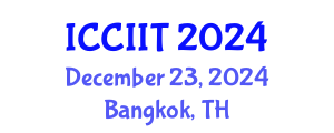 International Conference on Communication, Internet and Information Technology (ICCIIT) December 23, 2024 - Bangkok, Thailand