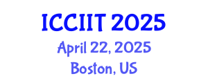 International Conference on Communication, Internet and Information Technology (ICCIIT) April 22, 2025 - Boston, United States