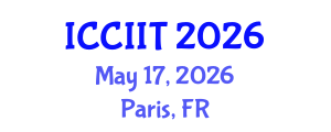 International Conference on Communication, Internet and Information Technology (ICCIIT) May 17, 2026 - Paris, France