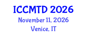 International Conference on Communication, Media, Technology and Design (ICCMTD) November 11, 2026 - Venice, Italy