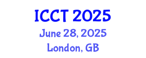International Conference on Communication Technology (ICCT) June 28, 2025 - London, United Kingdom