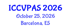 International Conference on Communication, Visual and Performing Arts Studies (ICCVPAS) October 25, 2026 - Barcelona, Spain