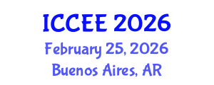 International Conference on Communications and Electronic Engineering (ICCEE) February 25, 2026 - Buenos Aires, Argentina