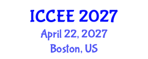 International Conference on Communications and Electronic Engineering (ICCEE) April 22, 2027 - Boston, United States International Conference on Communications and Electronic Engineering (ICCEE) April 22, 2027 - Boston, United States