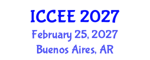 International Conference on Communications and Electronic Engineering (ICCEE) February 25, 2027 - Buenos Aires, Argentina International Conference on Communications and Electronic Engineering (ICCEE) February 25, 2027 - Buenos Aires, Argentina