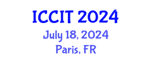 International Conference on Communications and Information Technology (ICCIT) July 18, 2024 - Paris, France