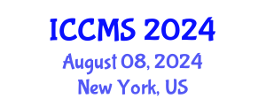 International Conference on Communications and Media Studies (ICCMS) August 08, 2024 - New York, United States