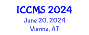 International Conference on Communications and Media Studies (ICCMS) June 20, 2024 - Vienna, Austria
