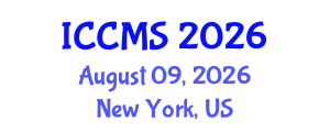 International Conference on Communications and Media Studies (ICCMS) August 09, 2026 - New York, United States