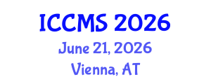 International Conference on Communications and Media Studies (ICCMS) June 21, 2026 - Vienna, Austria