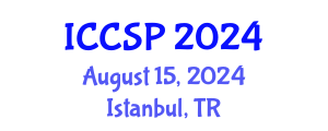 International Conference on Communications and Signal Processing (ICCSP) August 15, 2024 - Istanbul, Turkey