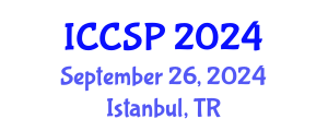 International Conference on Communications and Signal Processing (ICCSP) September 26, 2024 - Istanbul, Turkey