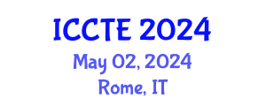 International Conference on Communications and Telecommunications Engineering (ICCTE) May 02, 2024 - Rome, Italy