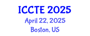International Conference on Communications and Telecommunications Engineering (ICCTE) April 22, 2025 - Boston, United States