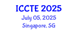 International Conference on Communications and Telecommunications Engineering (ICCTE) July 05, 2025 - Singapore, Singapore
