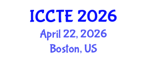 International Conference on Communications and Telecommunications Engineering (ICCTE) April 22, 2026 - Boston, United States