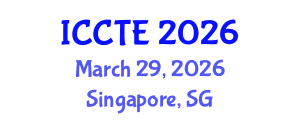 International Conference on Communications and Telecommunications Engineering (ICCTE) March 29, 2026 - Singapore, Singapore