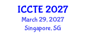 International Conference on Communications and Telecommunications Engineering (ICCTE) March 29, 2027 - Singapore, Singapore