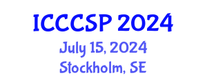 International Conference on Communications, Control and Signal Processing (ICCCSP) July 15, 2024 - Stockholm, Sweden