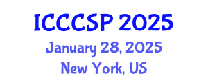 International Conference on Communications, Control and Signal Processing (ICCCSP) January 28, 2025 - New York, United States