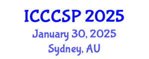 International Conference on Communications, Control and Signal Processing (ICCCSP) January 30, 2025 - Sydney, Australia