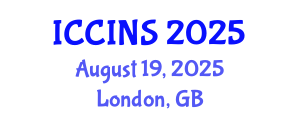 International Conference on Communications, Information and Network Security (ICCINS) August 19, 2025 - London, United Kingdom