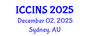 International Conference on Communications, Information and Network Security (ICCINS) December 02, 2025 - Sydney, Australia