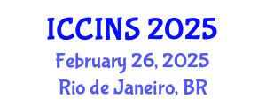 International Conference on Communications, Information and Network Security (ICCINS) February 26, 2025 - Rio de Janeiro, Brazil