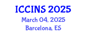 International Conference on Communications, Information and Network Security (ICCINS) March 04, 2025 - Barcelona, Spain